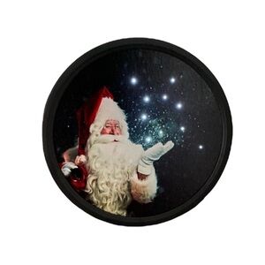 Santa Claus Star Wishes Auto Timer Light Wall Art Decor Gift